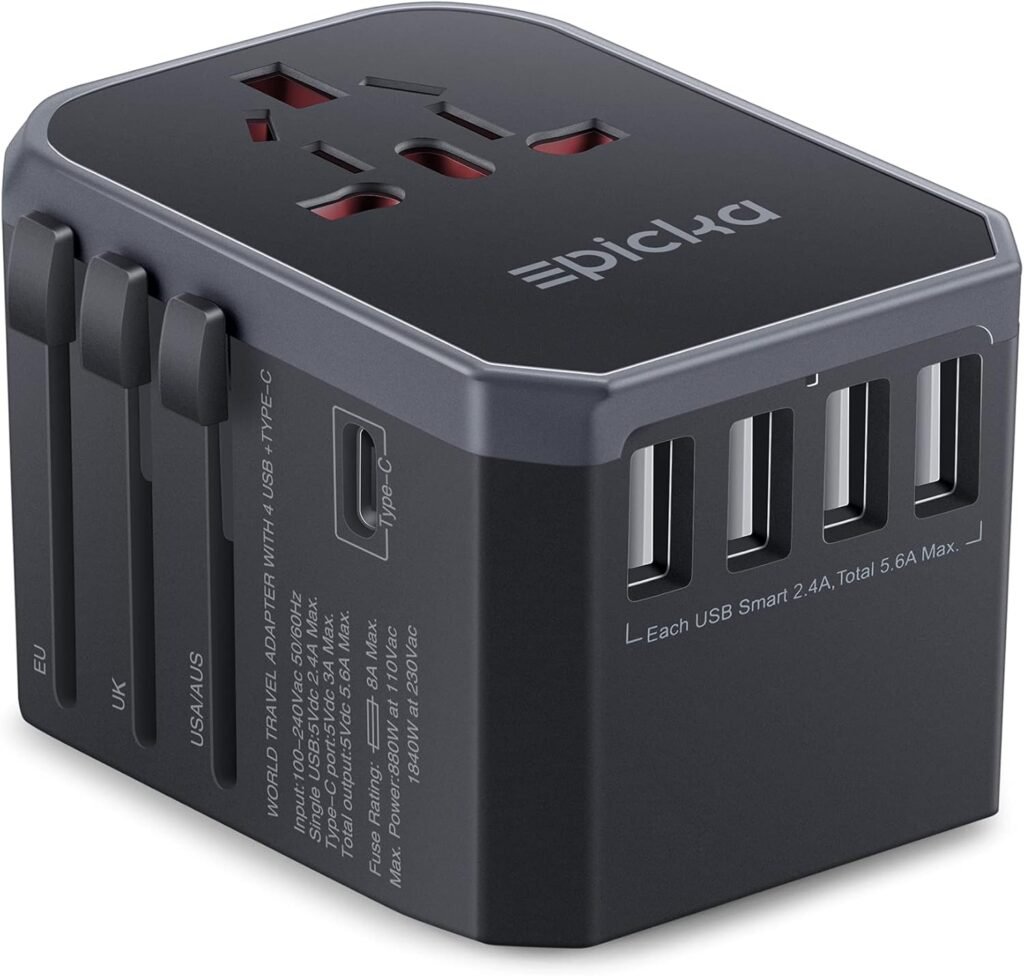 EPICKA Universal Travel Adapter