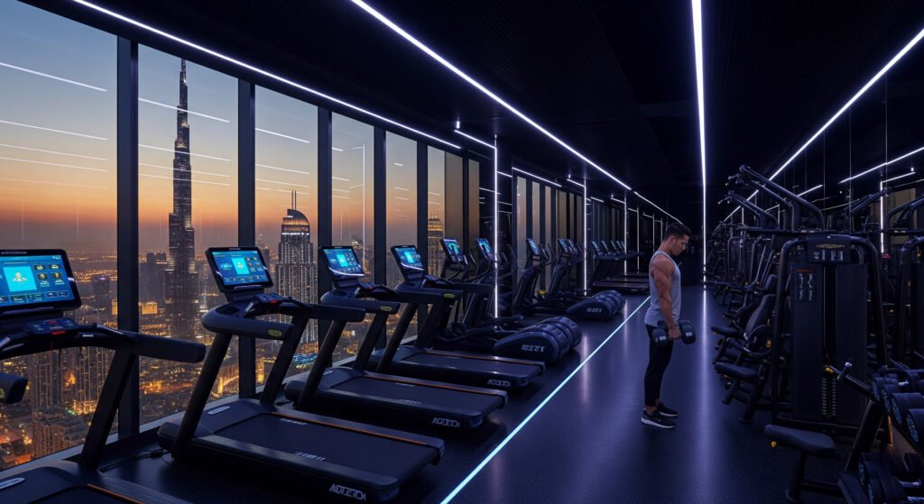 Dubai UAE The High-Tech Gym