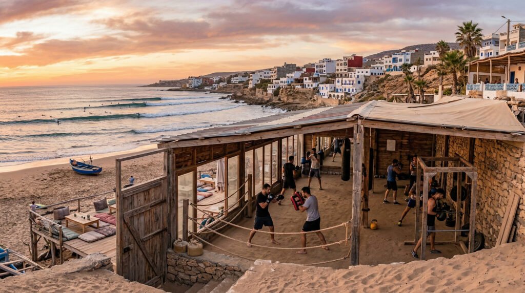 Taghazout and Tamraght (Morocco)